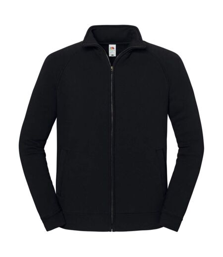 Veste De Survêtement Iconic Premium Homme Noir Fruit Of The Loom