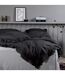 Parure de Lit 3 Pièces Levi 240x220cm Anthracite-1