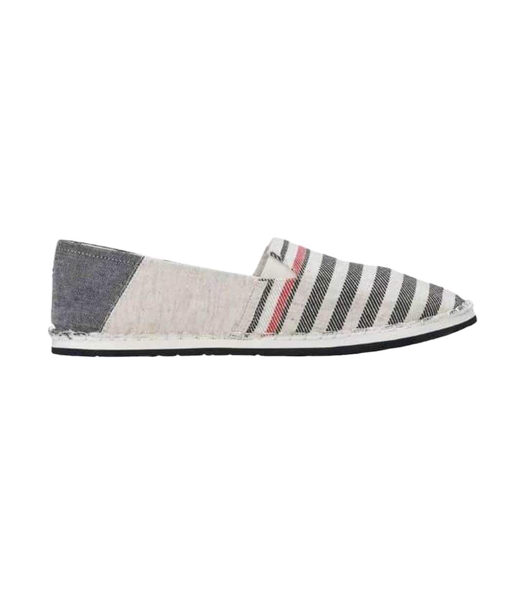Espadrilles Motif/style Rayé Homme Beige Bleu Marine Tommy Hilfiger-3