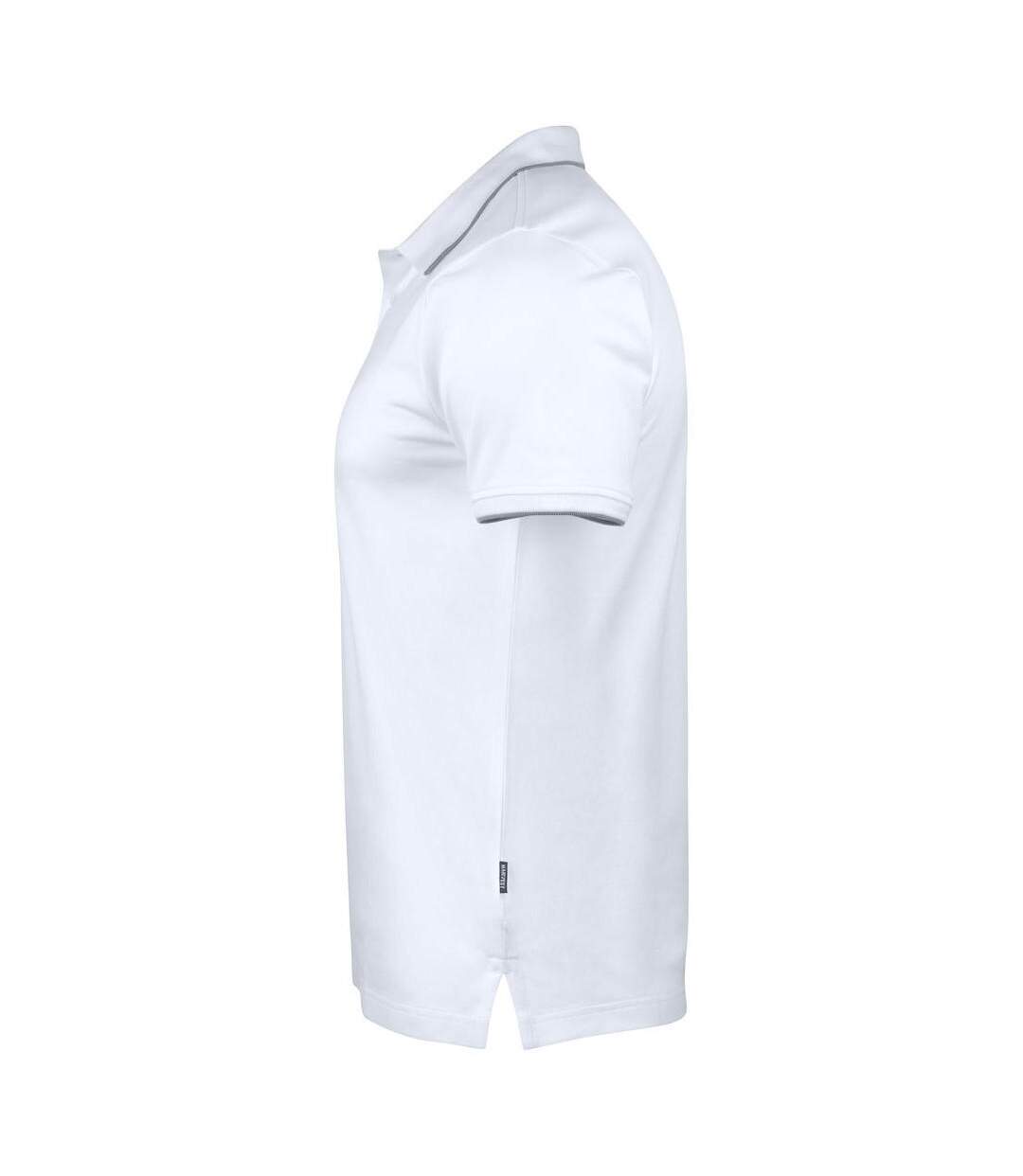 Polo Greenville Homme Blanc James Harvest-3