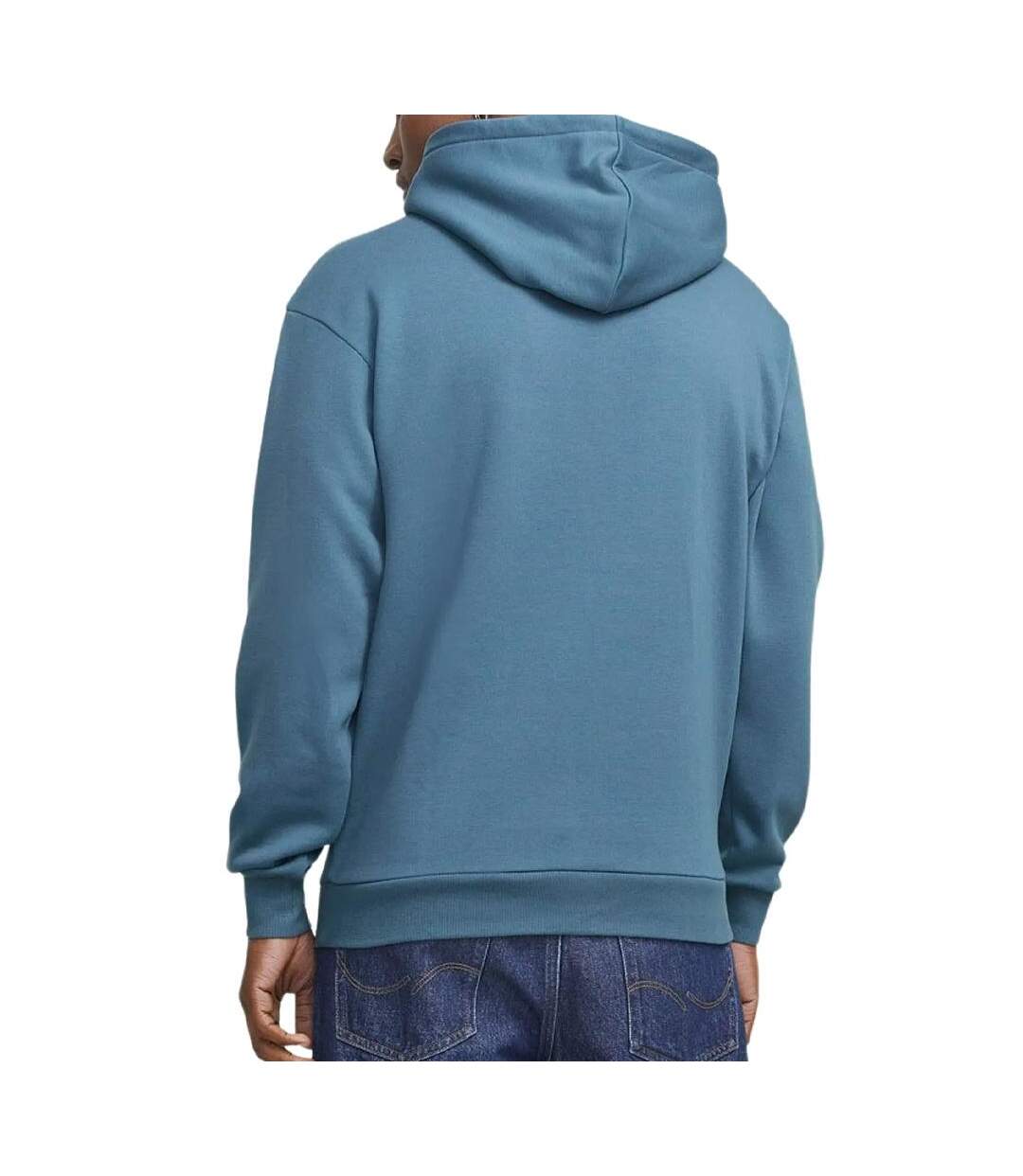 Sweat bleu canard homme jack & jones bradley-2