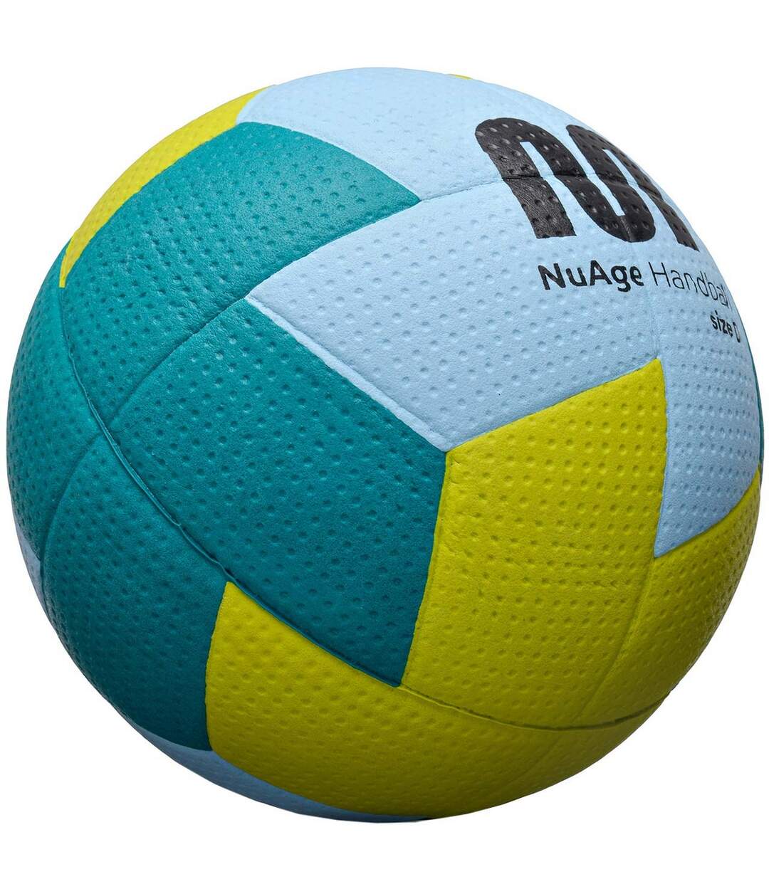 Ballon De Handball Nuage Mini Bleu Jaune Meteor-2