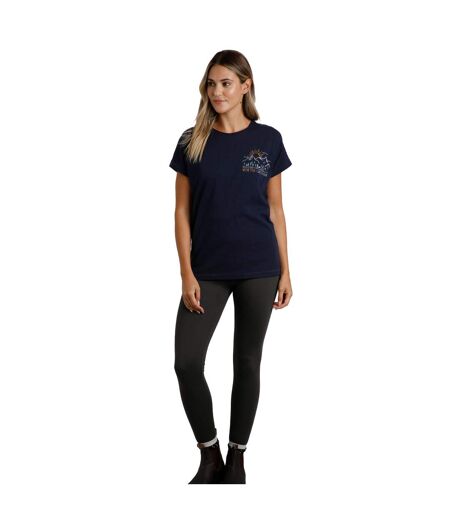 T-shirt Wander Femme Bleu Marine Weird Fish