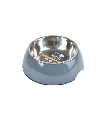 Gamelle pour Chien & Chat Bol Inox 14cm Anthracite