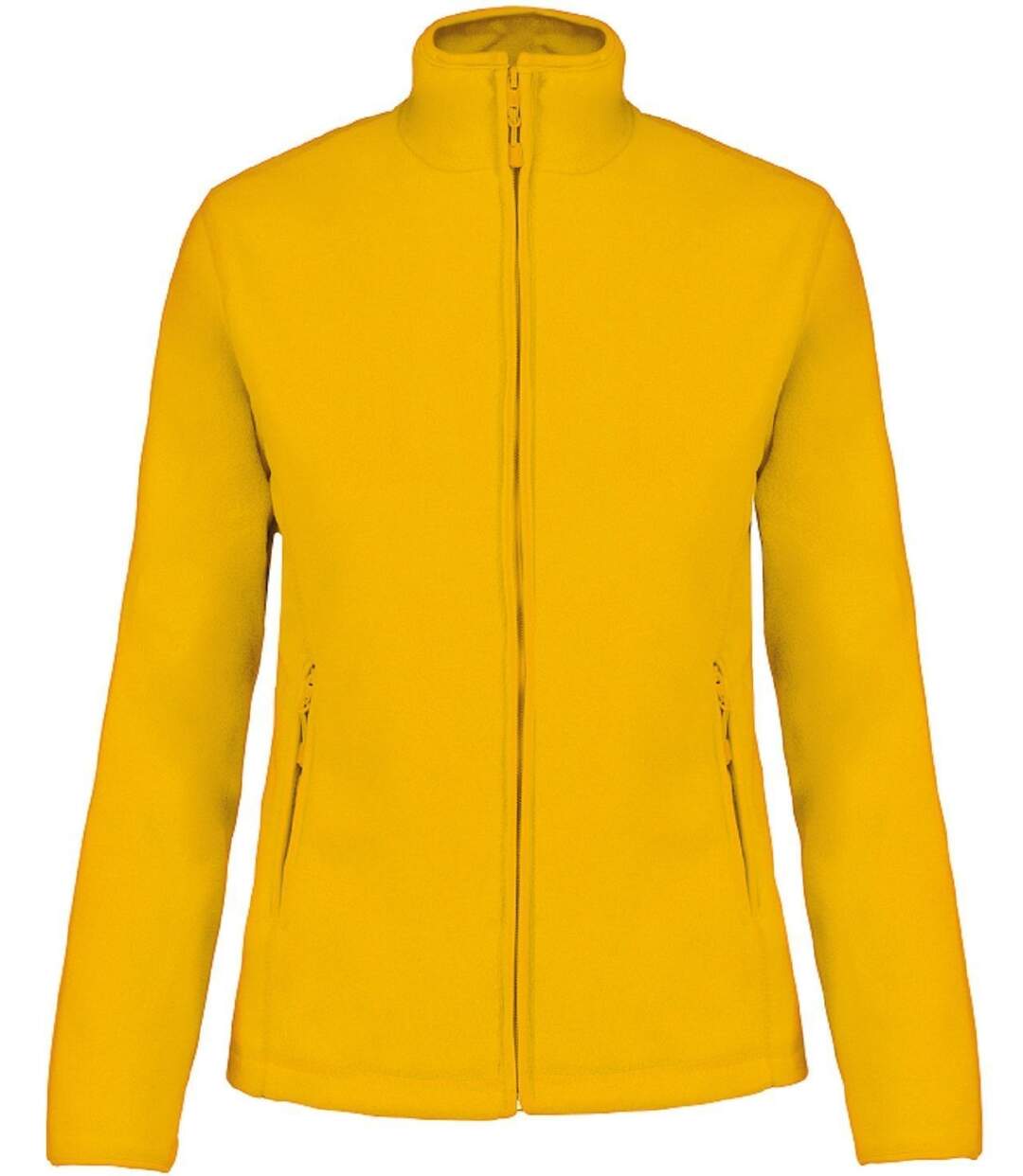 Veste micropolaire zippée - Femme - K907 - jaune-2