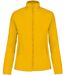 Veste micropolaire zippée - Femme - K907 - jaune