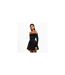 Robe Courte Femme Noir Odd Muse-1
