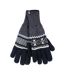 Mens Winter Warm Soft Fleece Lined Thermal Gloves-1