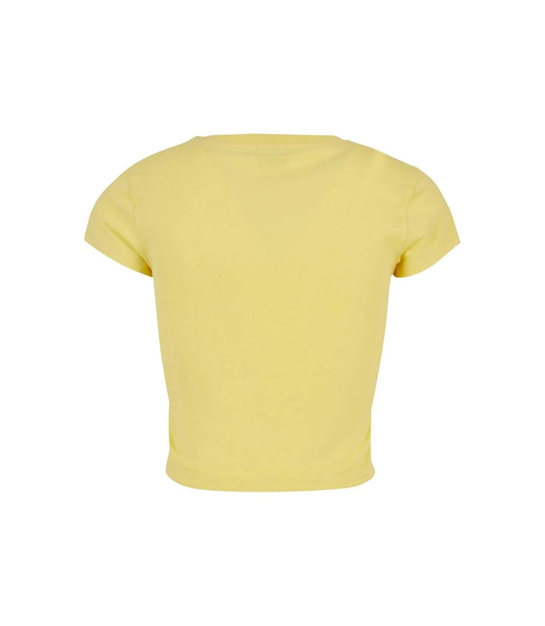 T-shirt Court Femme Vieux Jaune Urban Classics-2