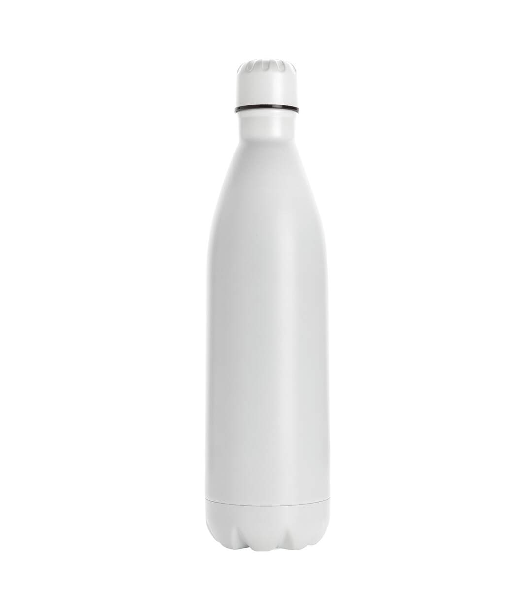 Stainless steel 1l water bottle one size white XD Collection-1