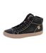 Basket Montante Geox Enfant Garçons J Alonisso B.G - WAX.LEA+CANV-1