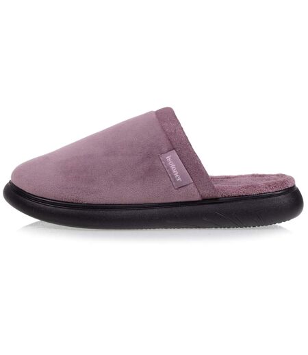 Isotoner Chaussons Mules femme ultra confortables et légères (technologie everywear™ ), semelle à mémoire de forme