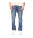 Jean Princed Homme Bleu Clair Délavé Crosshatch-2
