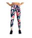 Womens/ladies Influential Ii Marble Swirl Leggings Multicoloured Dare 2B-1