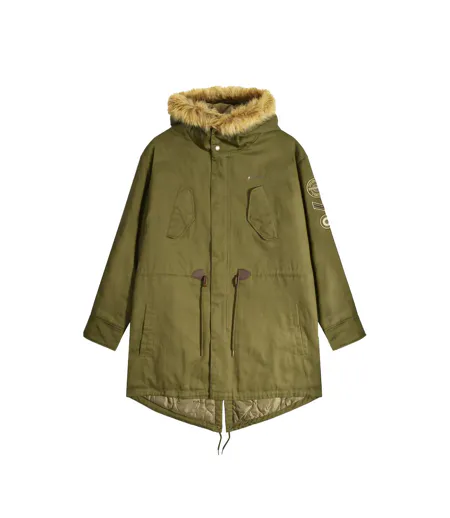 Parka Homme Vert Kaki Lambretta