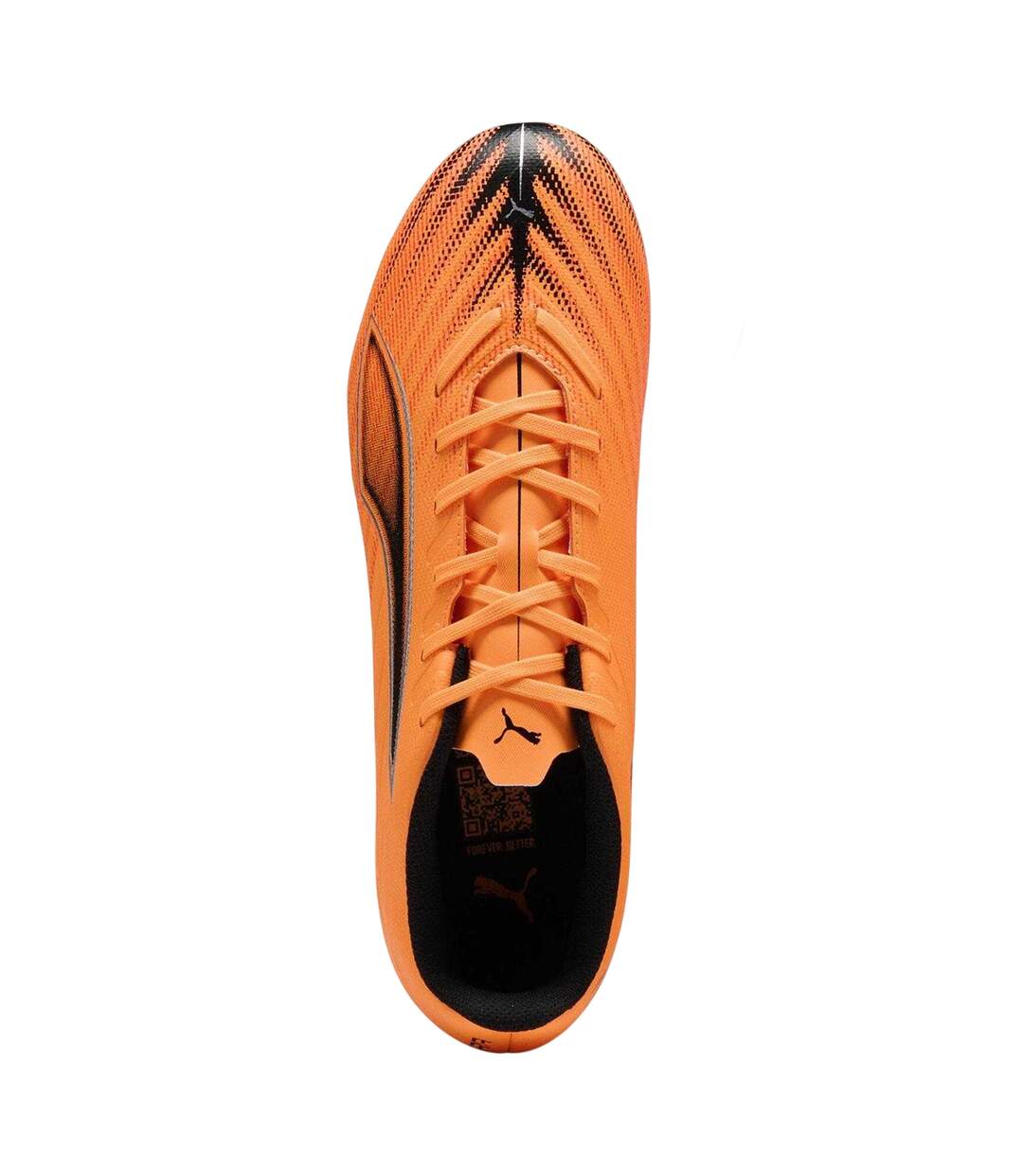 Mens Ultra 6 Play Firm Ground Football Boots Orange Black Puma-3