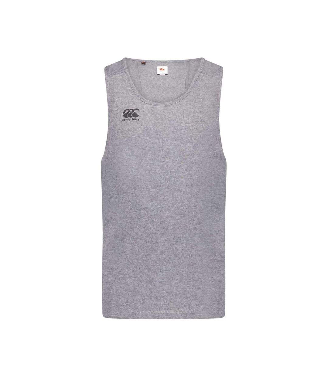 Unisex Adult Tempo Vest Top Static Marl Canterbury-2
