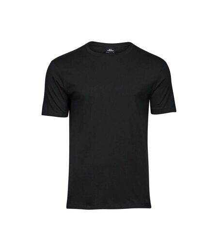 Tee Jays Mens Luxury Cotton T-Shirt (Black) - UTBC5118