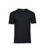 Tee Jays Mens Luxury Cotton T-Shirt (Black) - UTBC5118