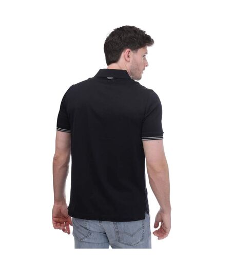 Polo homme bleu marine Mercery