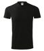 T-shirt manches courtes col V - Unisexe - MF111 - noir
