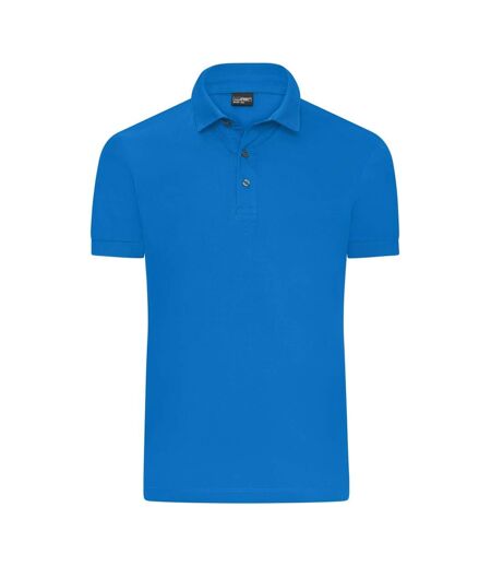 Polo Homme Bleu James And Nicholson