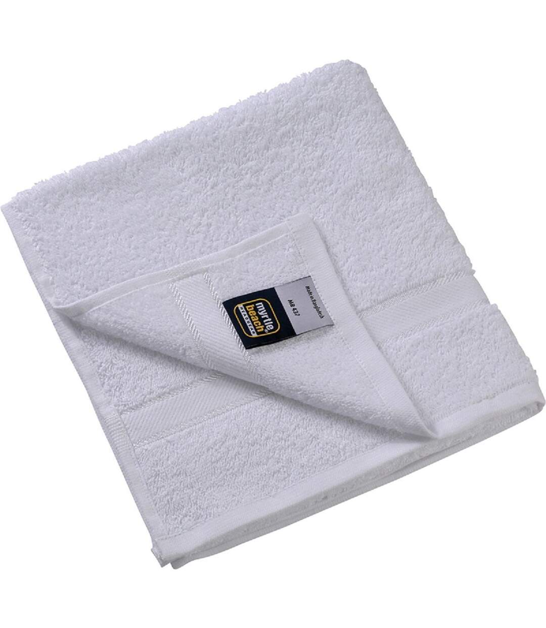 Serviette de toilette - éponge - MB437 - blanc-1