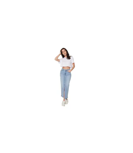 T-shirt Court Femme Blanc Be You