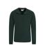 Mens Camber Ii Half Zip Fleece Top Dark Green Mountain Warehouse-4