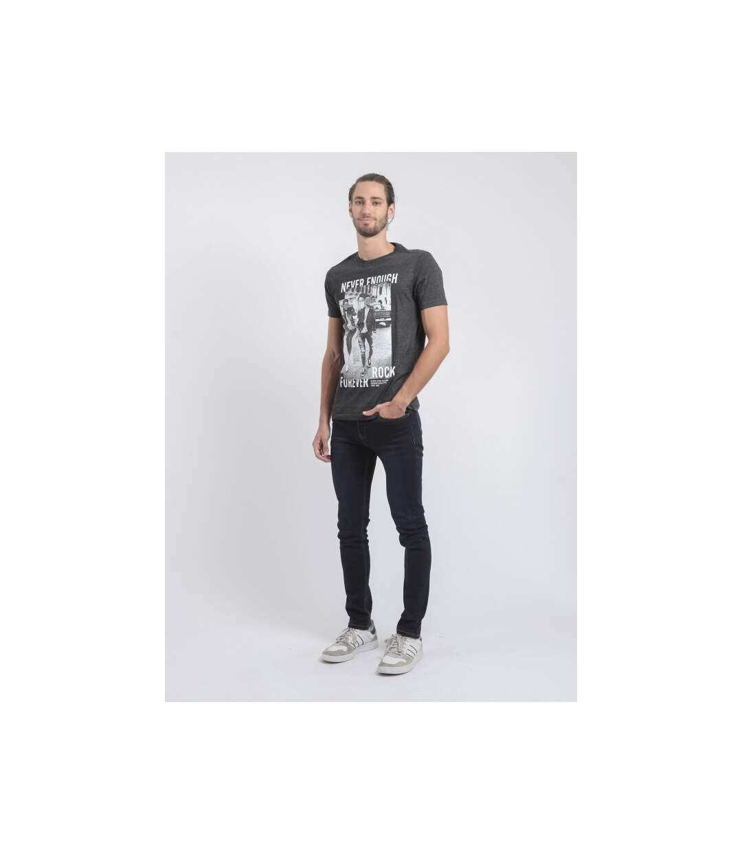 T-shirt col rond pur coton JAMIJEL-4