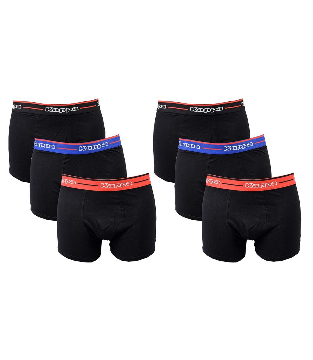 Boxer homme KAPPA Pack de 6 Boxers 0160-2