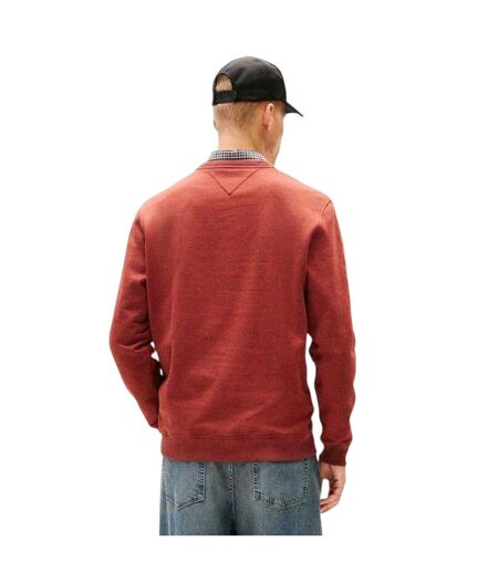 Mens Logo Sweatshirt Terracotta Tommy Jeans
