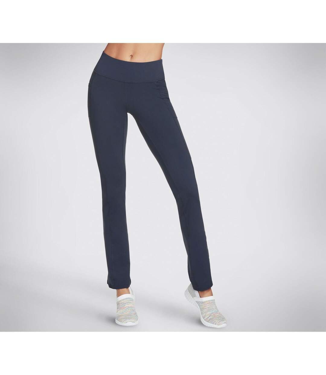 Womens/ladies go walk original trousers blue iris Skechers-1