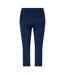 Legging 7/8 Femme Bleu Head-2