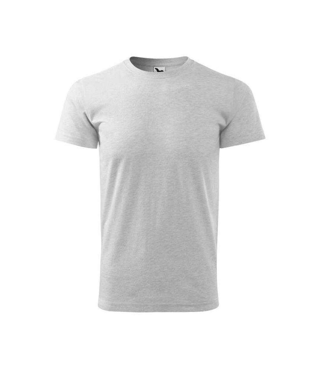T-shirt Heavy New Homme Gris Malfini-1
