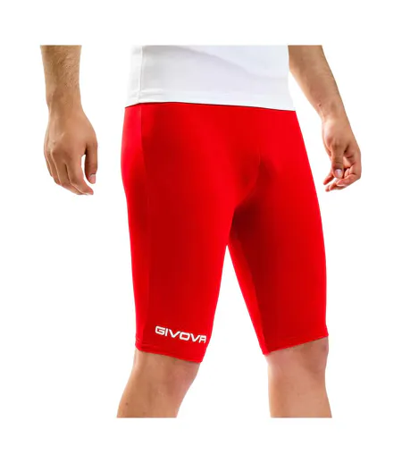 Cuissard De Cyclisme Motif/style Logo Homme Rouge Givova