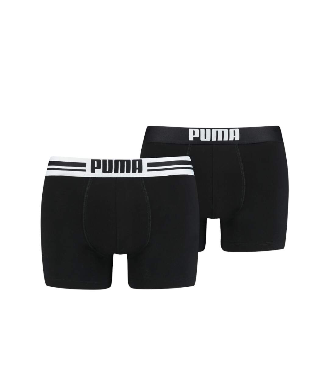 Boxer PUMA pour Homme Qualité et Confort -Assortiment modèles photos selon arrivages- Pack de 2 PUMA LOGO BOXER asst200-1