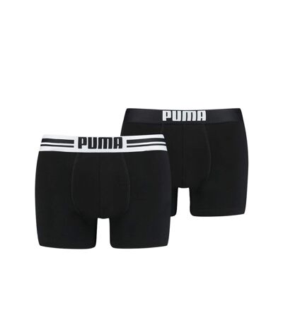 Boxer PUMA pour Homme Qualité et Confort -Assortiment modèles photos selon arrivages- Pack de 2 PUMA LOGO BOXER asst200
