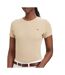 T-shirt beige femme tommy hilfiger tjw c-1