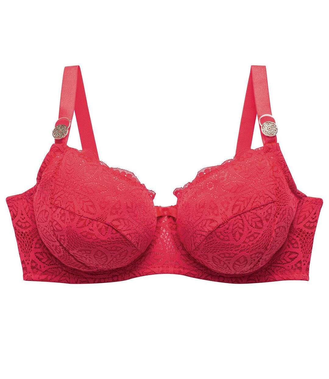 Soutien-gorge grand maintien rouge Aria-1