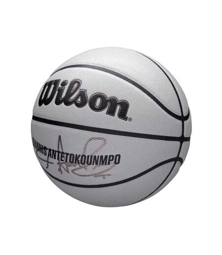 Ballon De Basket Motif/style Nba Giannis Taille 7 Gris Wilson