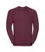 Sweat-shirt classique pour hommes bourgogne Russell-1