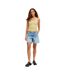 Womens/ladies Frida Ribbed Tank Top Sunlight JJXX-4