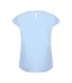 Henbury Womens/Ladies Pleat Front Short Sleeve Top ()