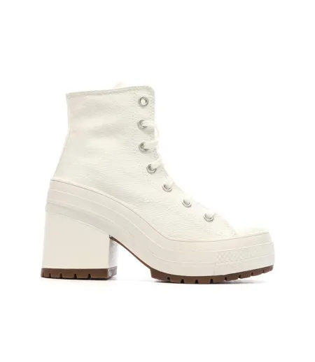 Baskets blanches femme converse chuck 70 de luxe a05348c
