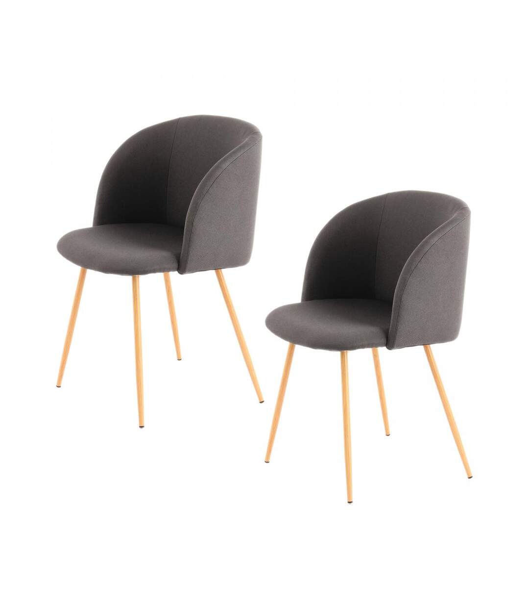 Fauteuil semi artisanal LOT DE 2 ANA