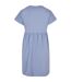 Robe T-shirt Empire Valance Femme Bleuet Givré Urban Classics-2