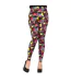 Womens/ladies 80s Leggings Multicoloured Fiestas Guirca-2