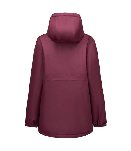 Veste Imperméable Brielly Femme Pourpre Noir Regatta