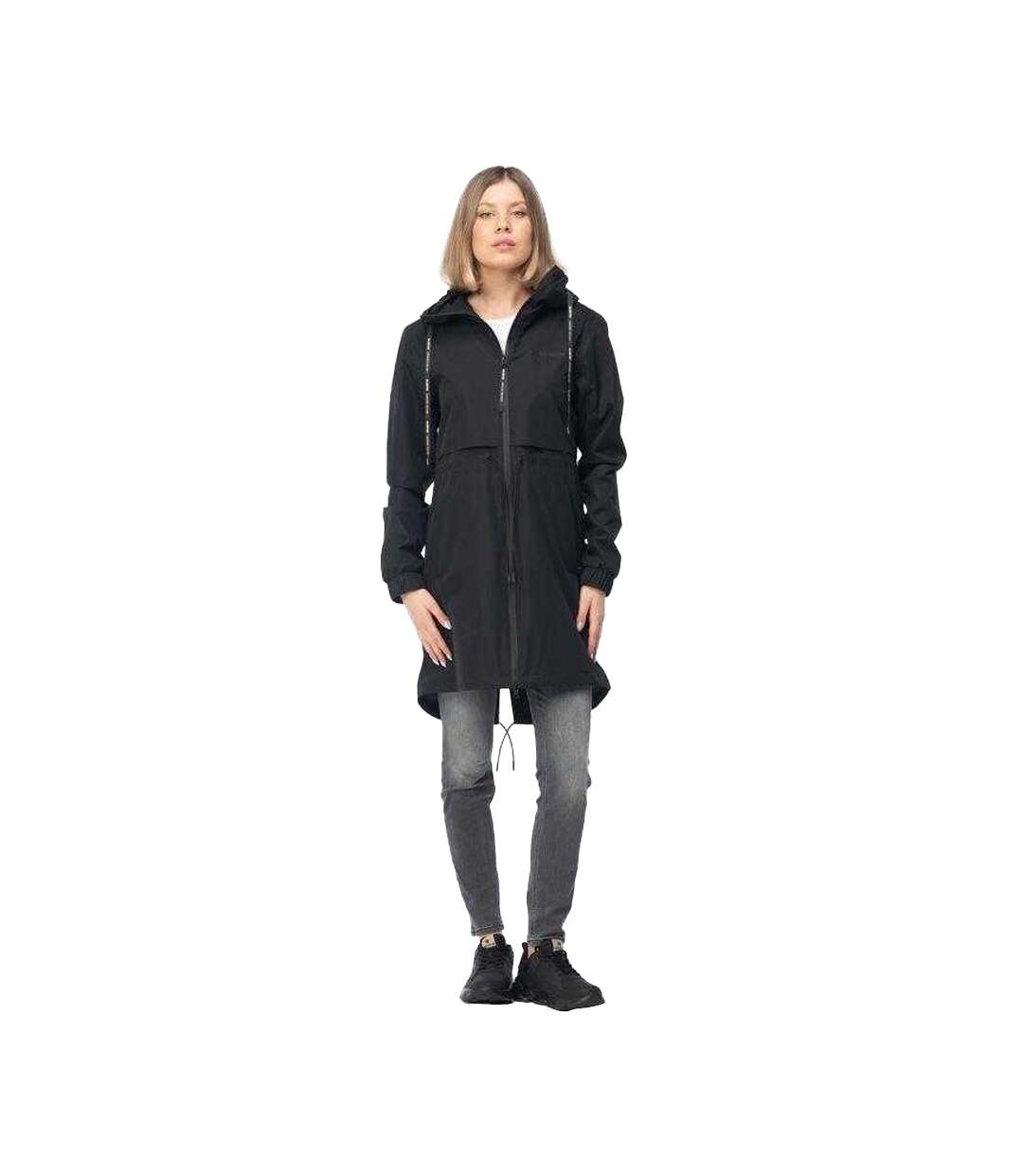 Veste Imperméable Leonia Femme Noir Iguana-1